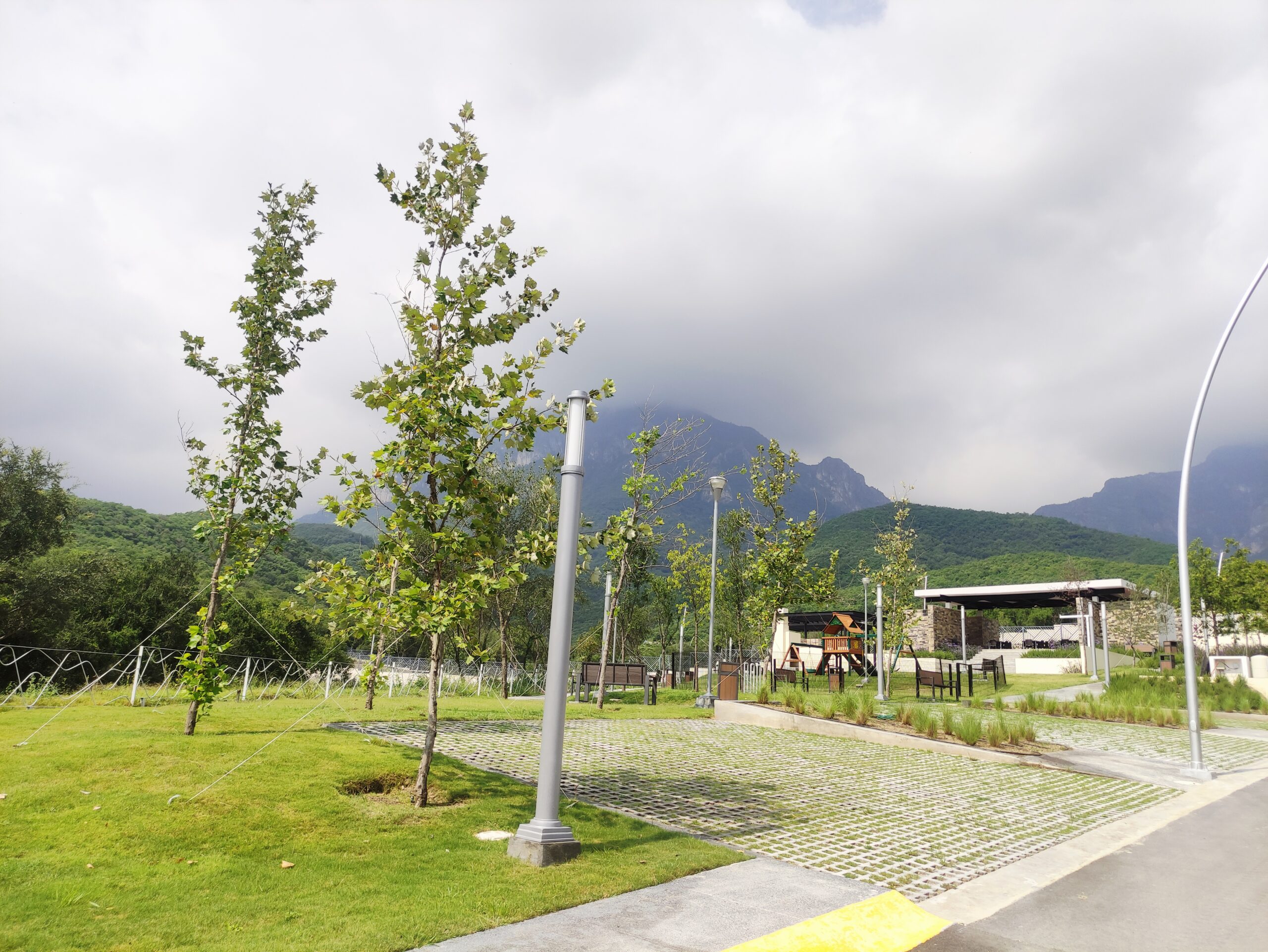 jardin paisaje sierra alta monterrey